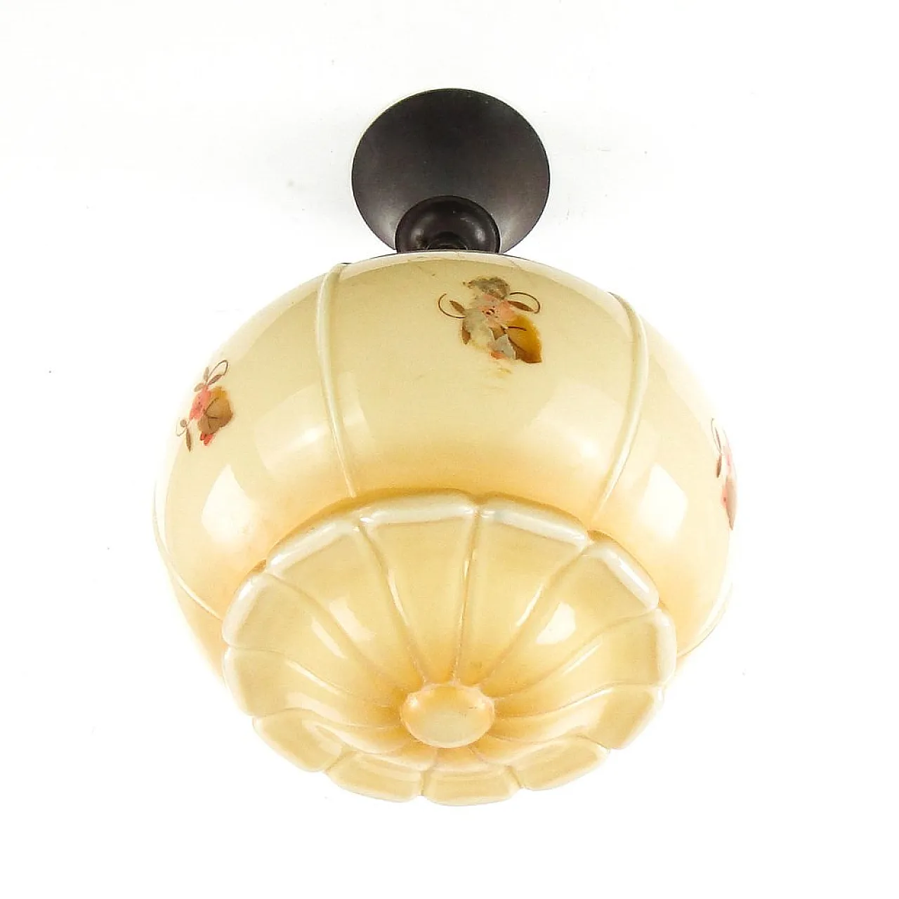 Lampada a sospensione Art Déco, Germania, anni '50 10