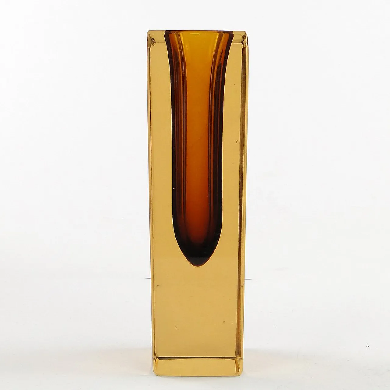 Vaso in vetro di Murano italiano, prodotto da Mandrizzato, anni '50. 13