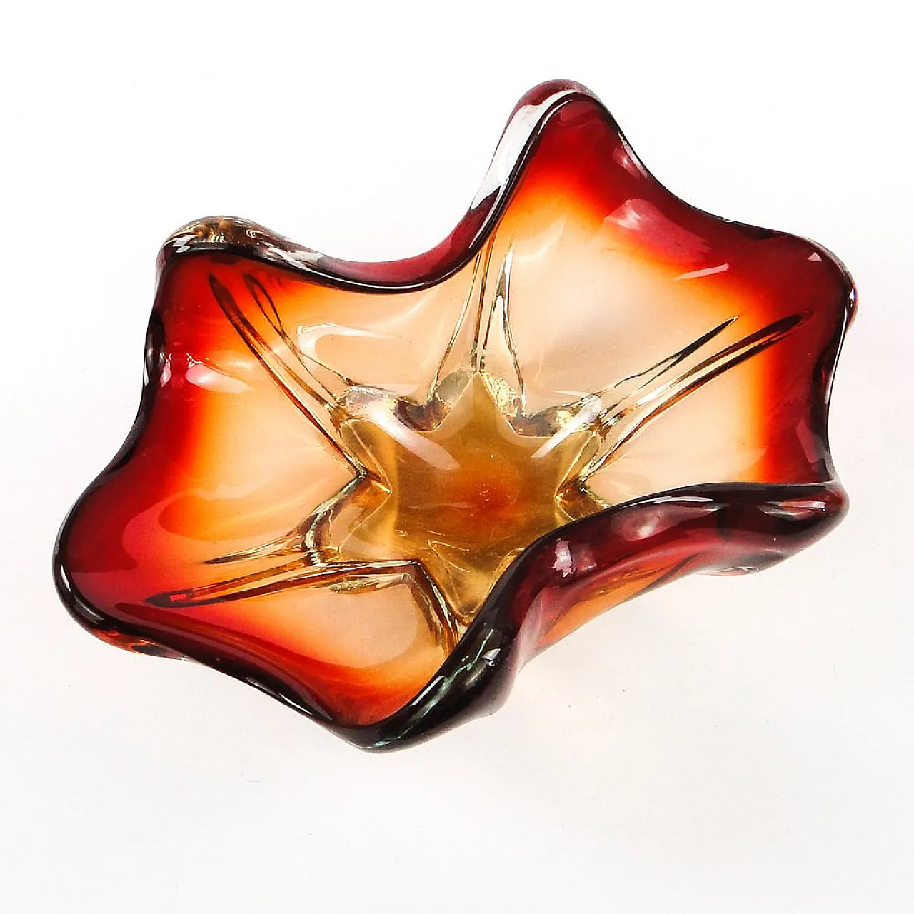 Mid-Century Italian Murano Glass Bowl, 1950s 2