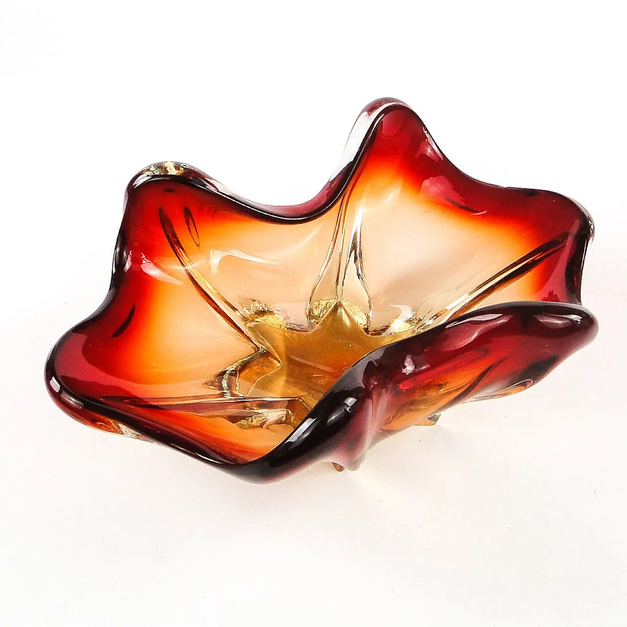 Mid-Century Italian Murano Glass Bowl, 1950s 3
