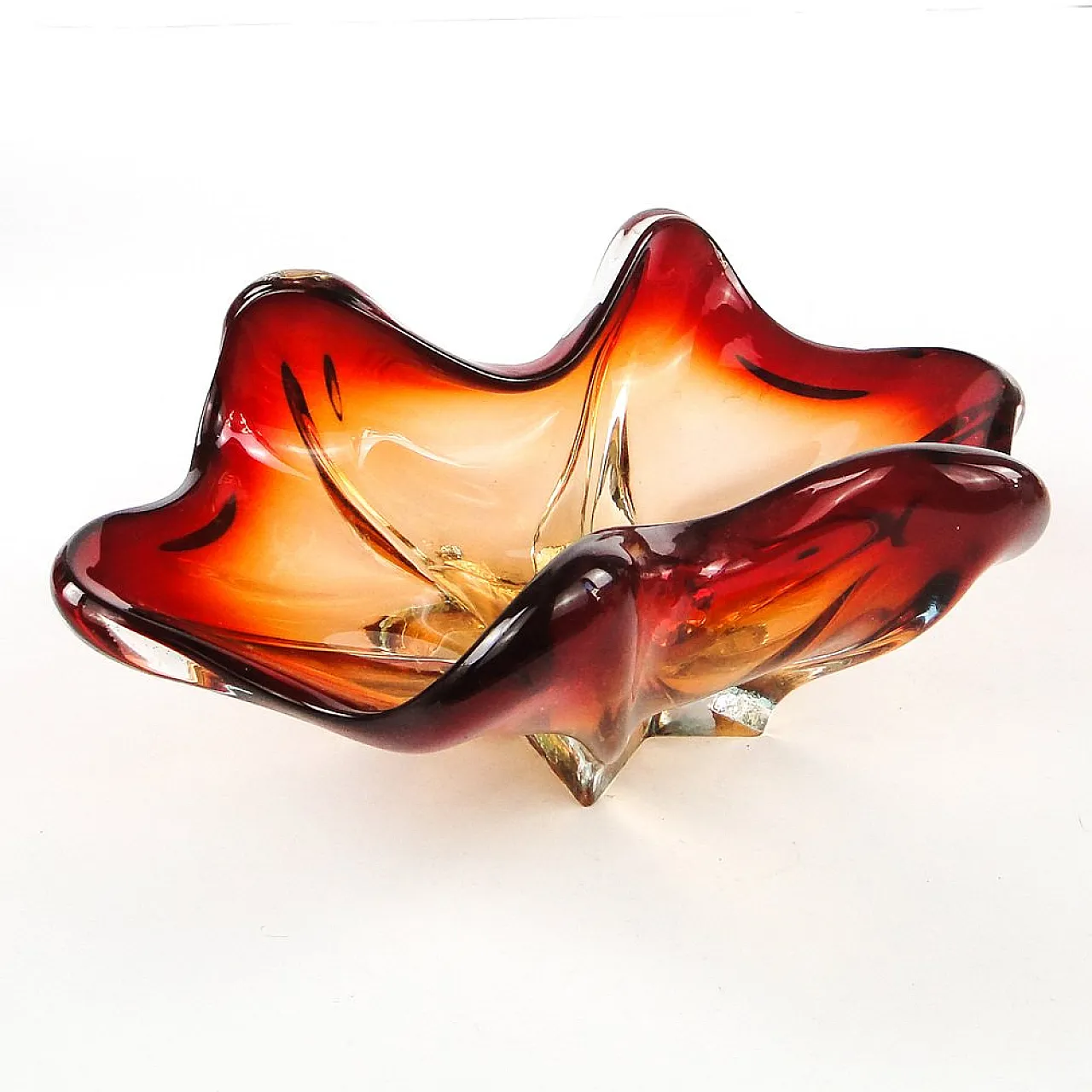 Mid-Century Italian Murano Glass Bowl, 1950s 5