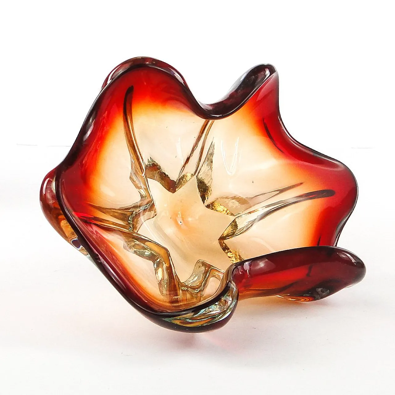 Mid-Century Italian Murano Glass Bowl, 1950s 8