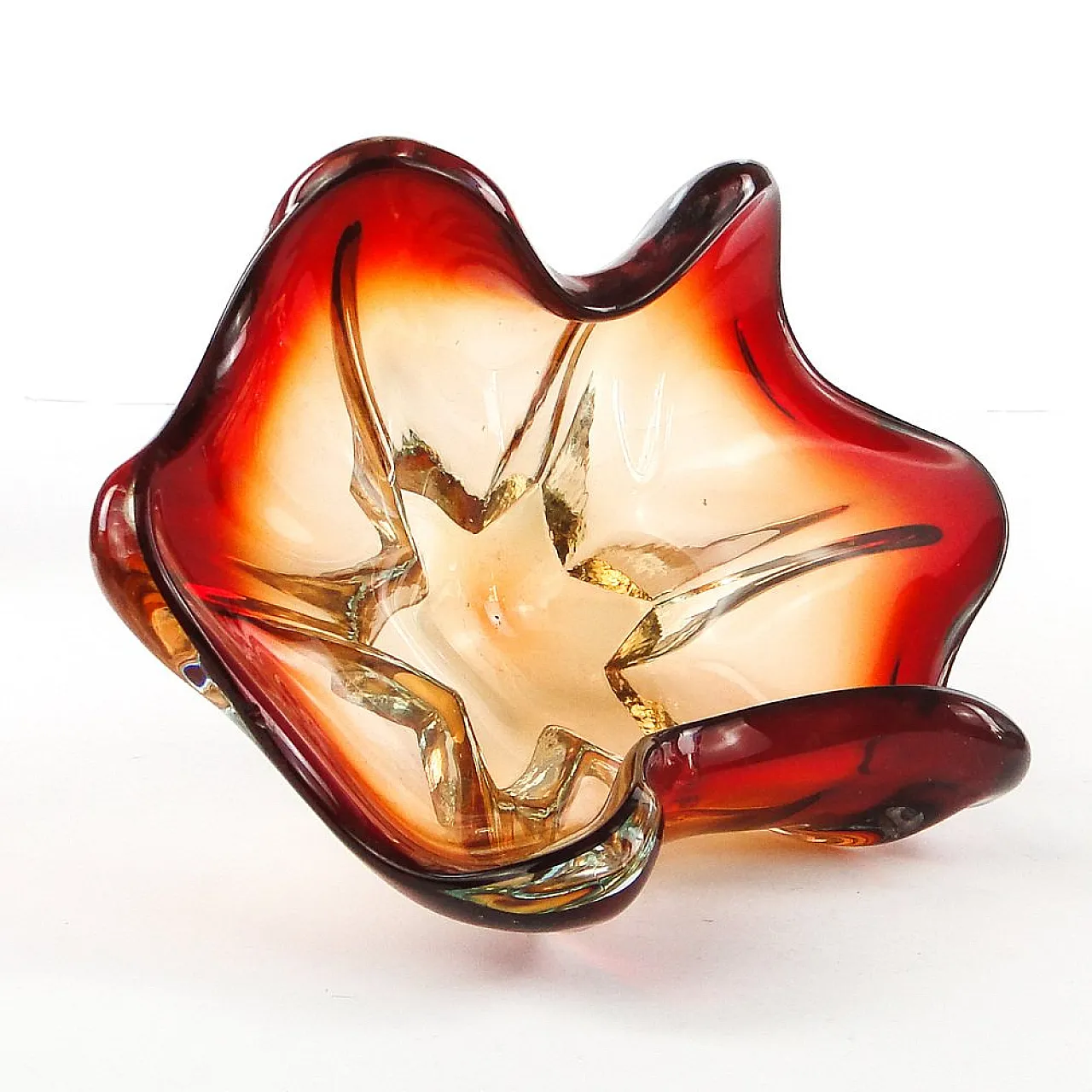 Mid-Century Italian Murano Glass Bowl, 1950s 9