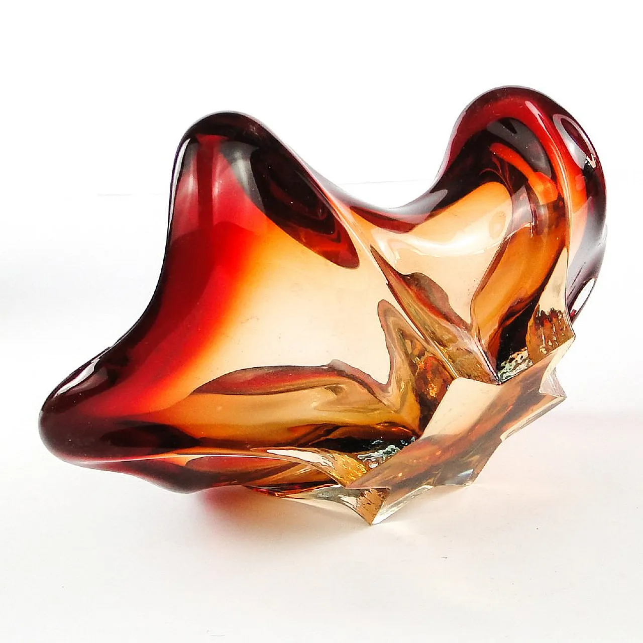 Mid-Century Italian Murano Glass Bowl, 1950s 10