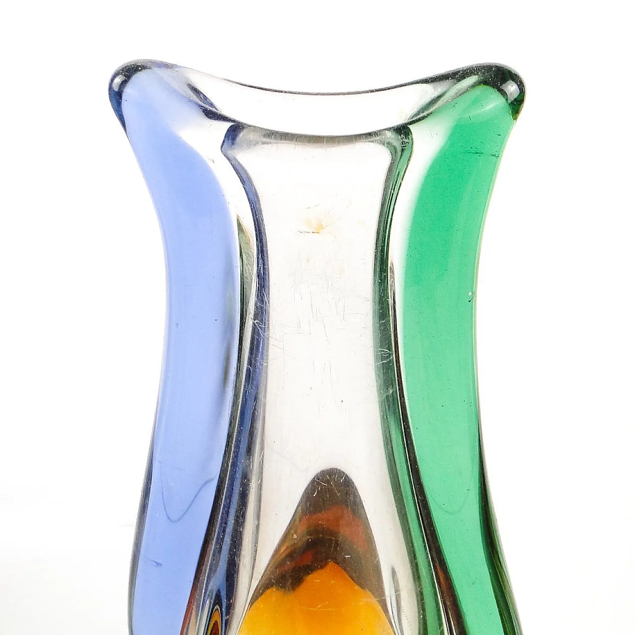 Vaso di Hanna Machanovska per la vetreria Mstisov, Cecoslovacchia, 1960. 9