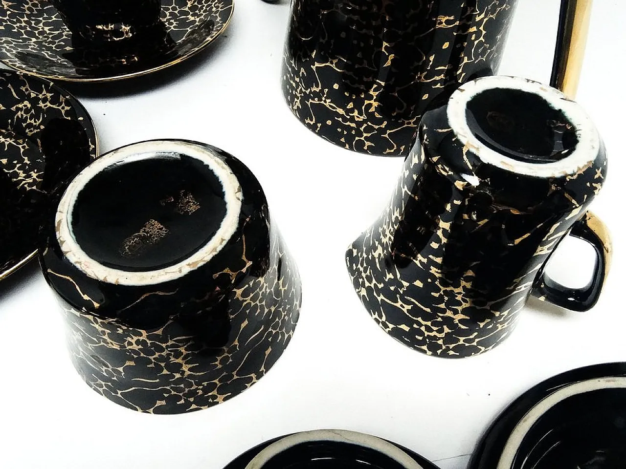 Set da caffè Ira, Chodzież, Polonia, anni '50, set di 15 7