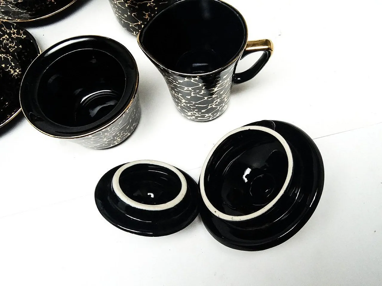 Set da caffè Ira, Chodzież, Polonia, anni '50, set di 15 11