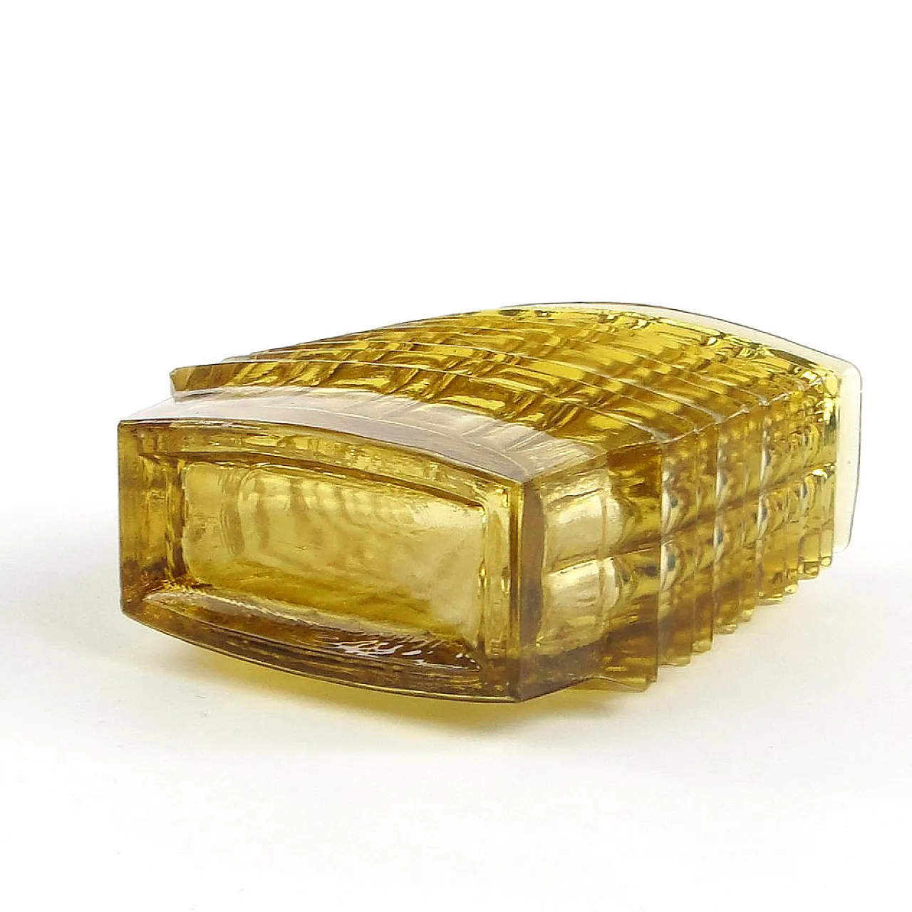 Vaso ottico di Jan Sylwester Drost per Ząbkowice Glassworks, anni '70 7