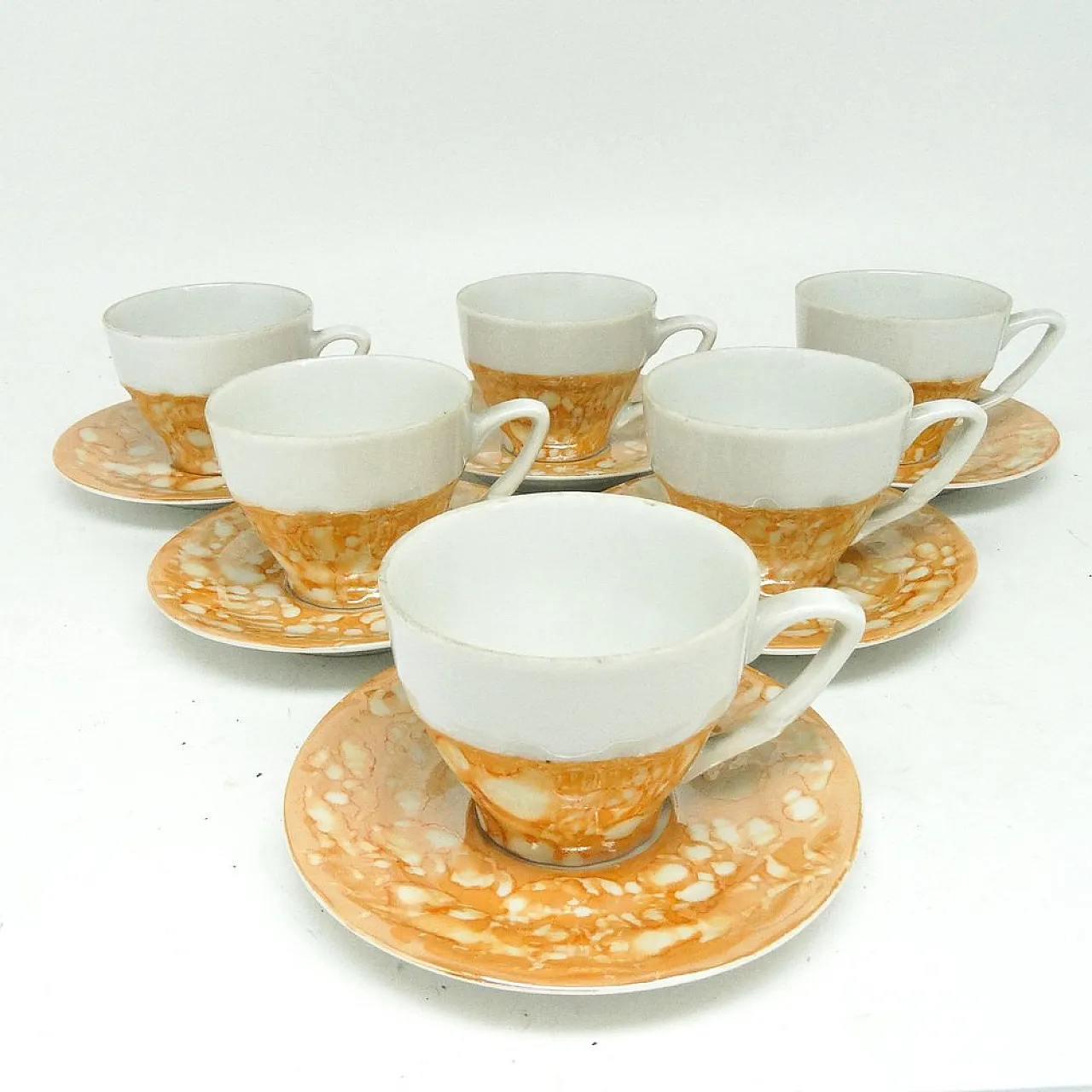 Tazzine da caffè, Bogucice, Polonia, anni '60, set da 12 1