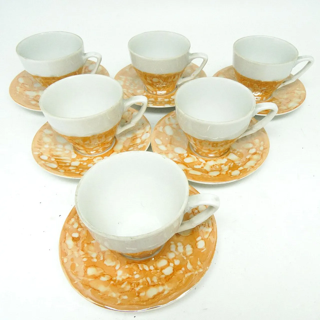 Tazzine da caffè, Bogucice, Polonia, anni '60, set da 12 3