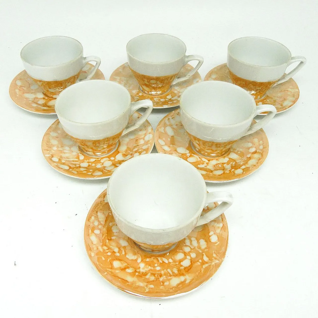 Tazzine da caffè, Bogucice, Polonia, anni '60, set da 12 5