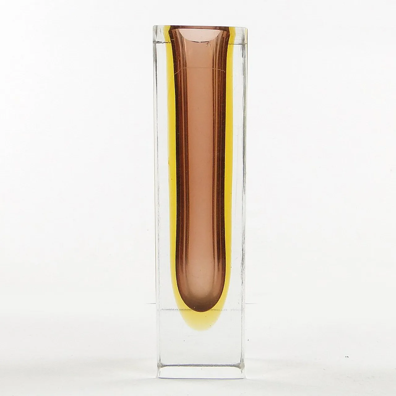 Vaso in vetro di Murano italiano, prodotto da Mandrizzato, anni '50 12