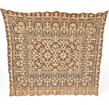 Handmade embroidery bedspread in Burano, 20th century