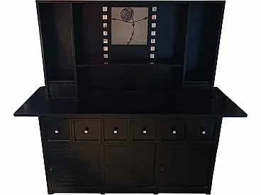 D.S. sideboard 5 by Charles Rennie Mackintosh for Cassina, 1980s