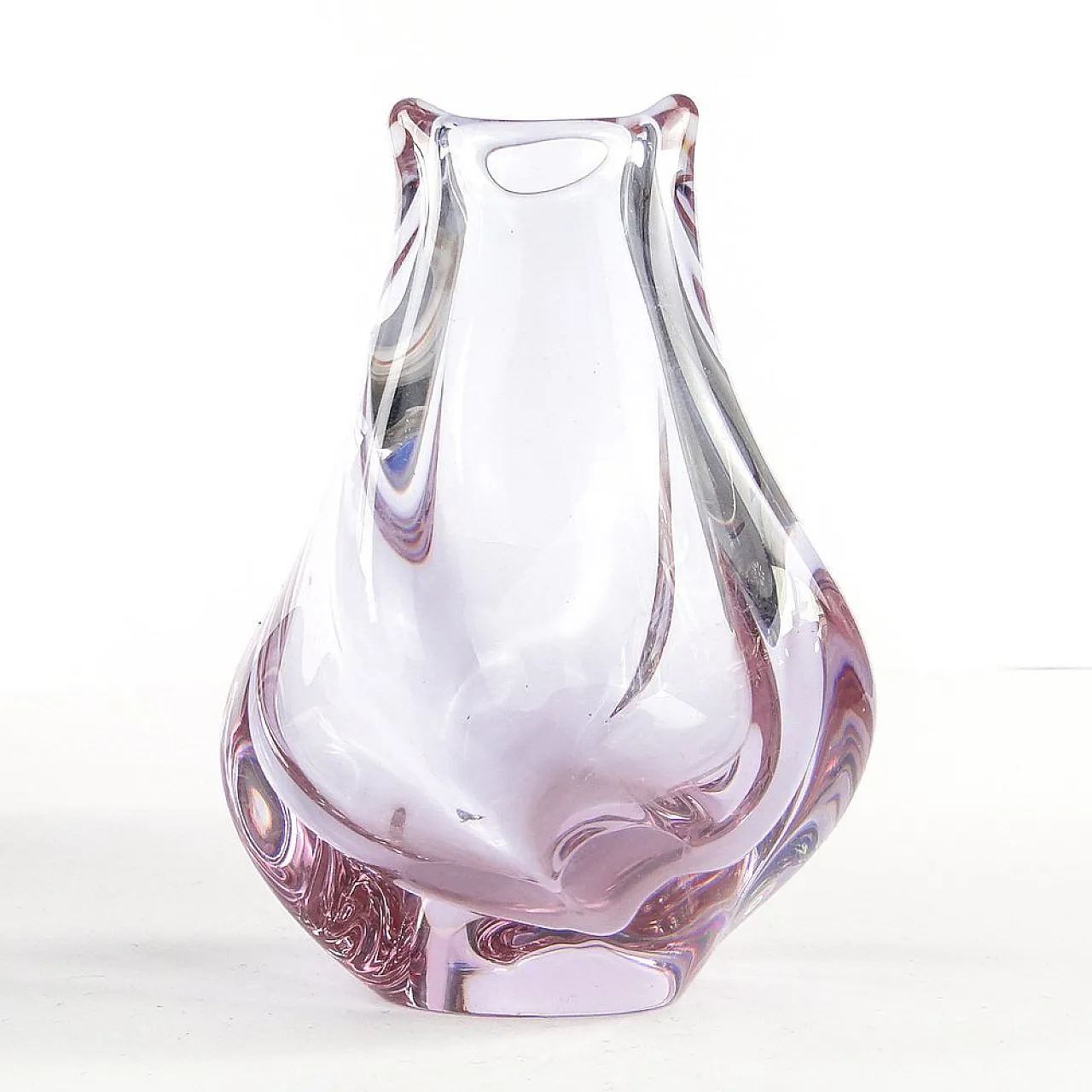 Vaso di Miloslav Klinger per la vetreria Zelezny Brod, ex Cecoslovacchia 1