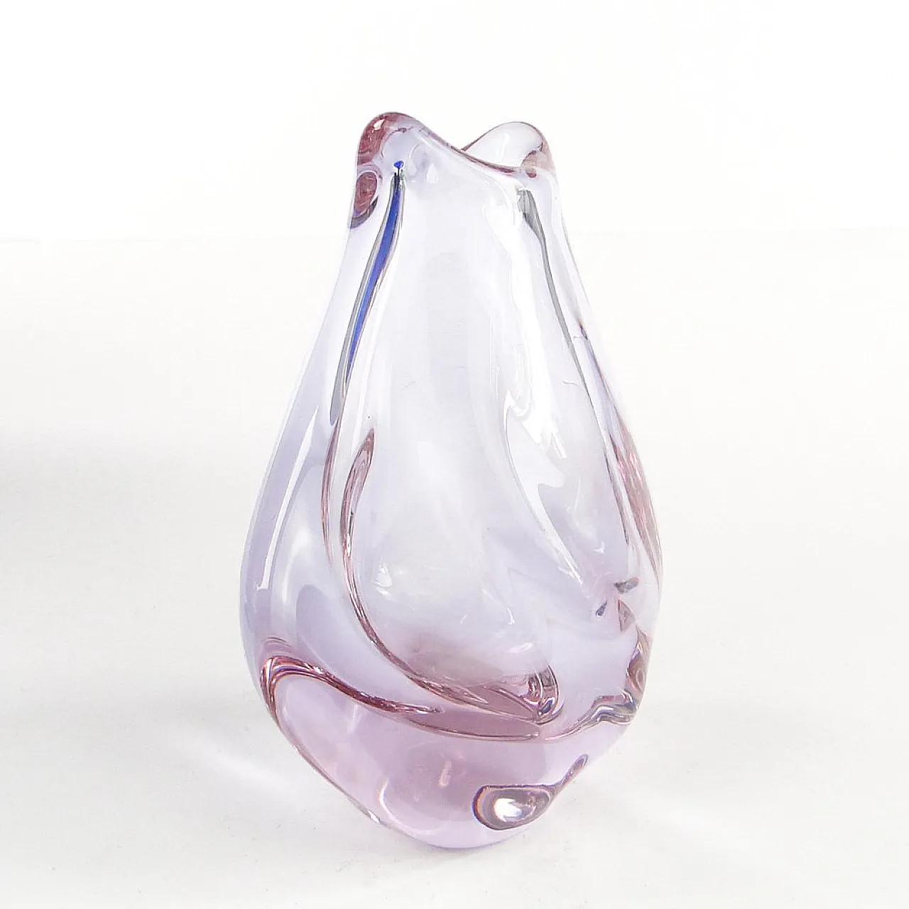 Vaso di Miloslav Klinger per la vetreria Zelezny Brod, ex Cecoslovacchia 3