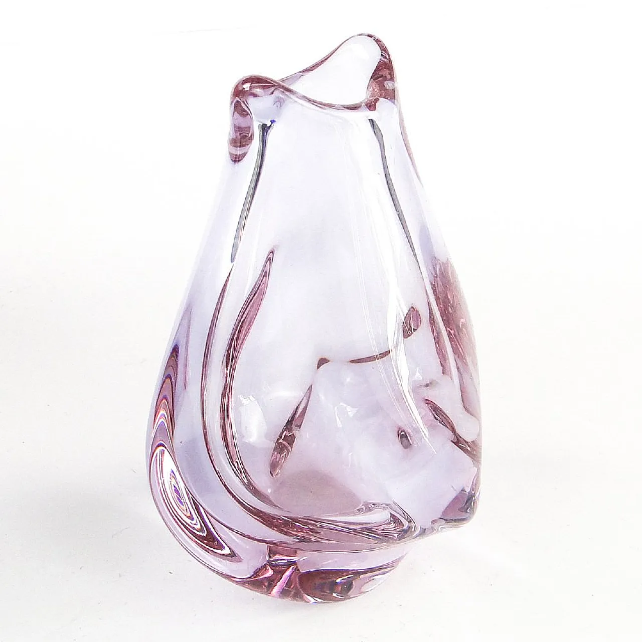 Vaso di Miloslav Klinger per la vetreria Zelezny Brod, ex Cecoslovacchia 6