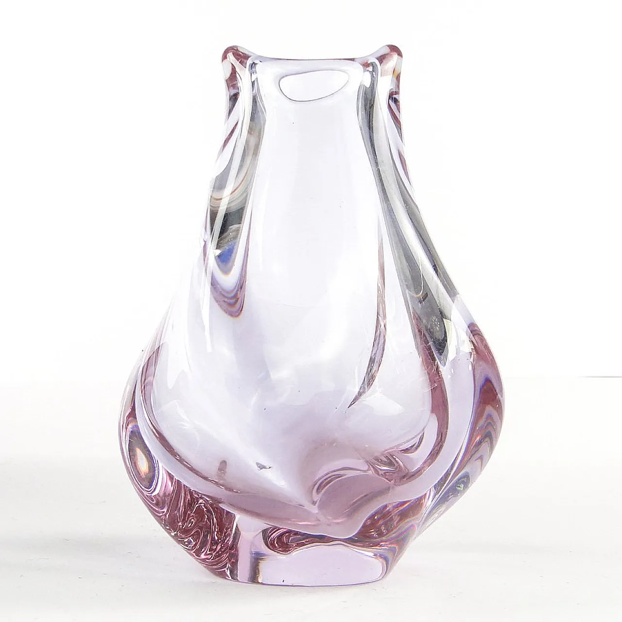 Vaso di Miloslav Klinger per la vetreria Zelezny Brod, ex Cecoslovacchia 7