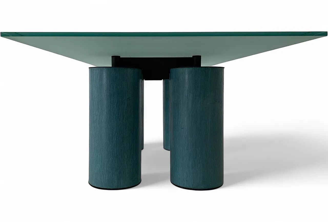 Serenissimo table Lella and Massimo Vignelli for Acerbis, 1980s 11