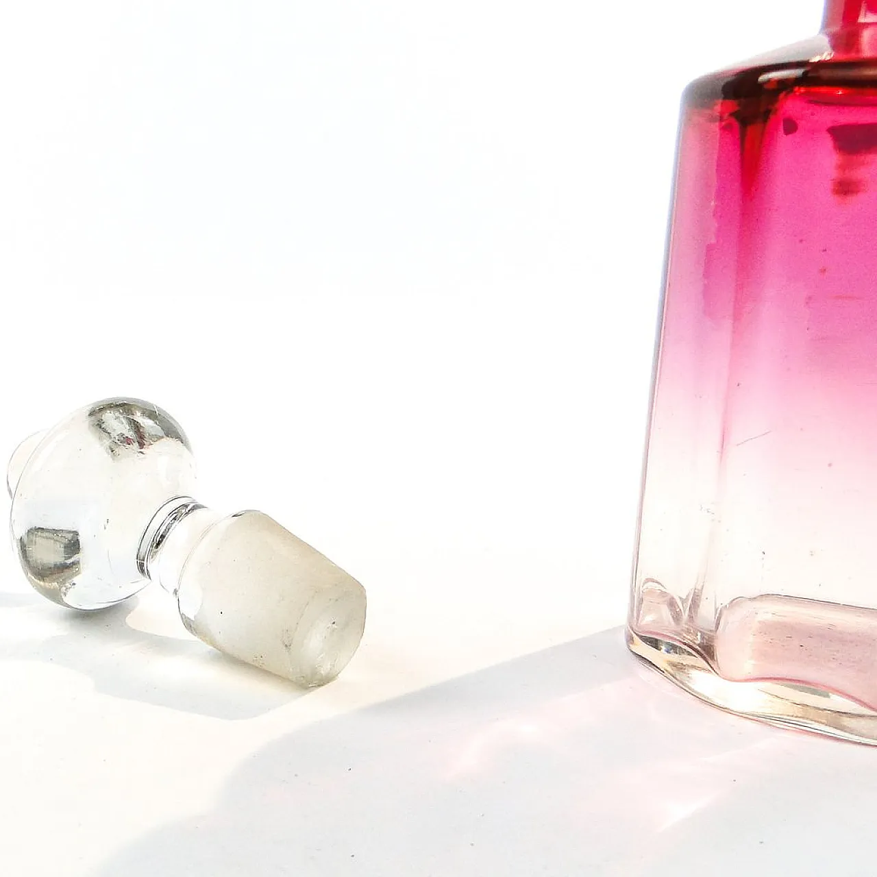 Glass perfume bottle, 20th century 4