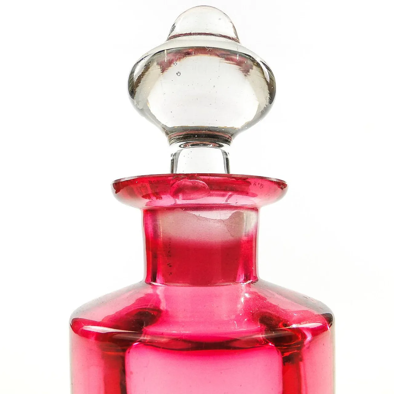 Glass perfume bottle, 20th century 5