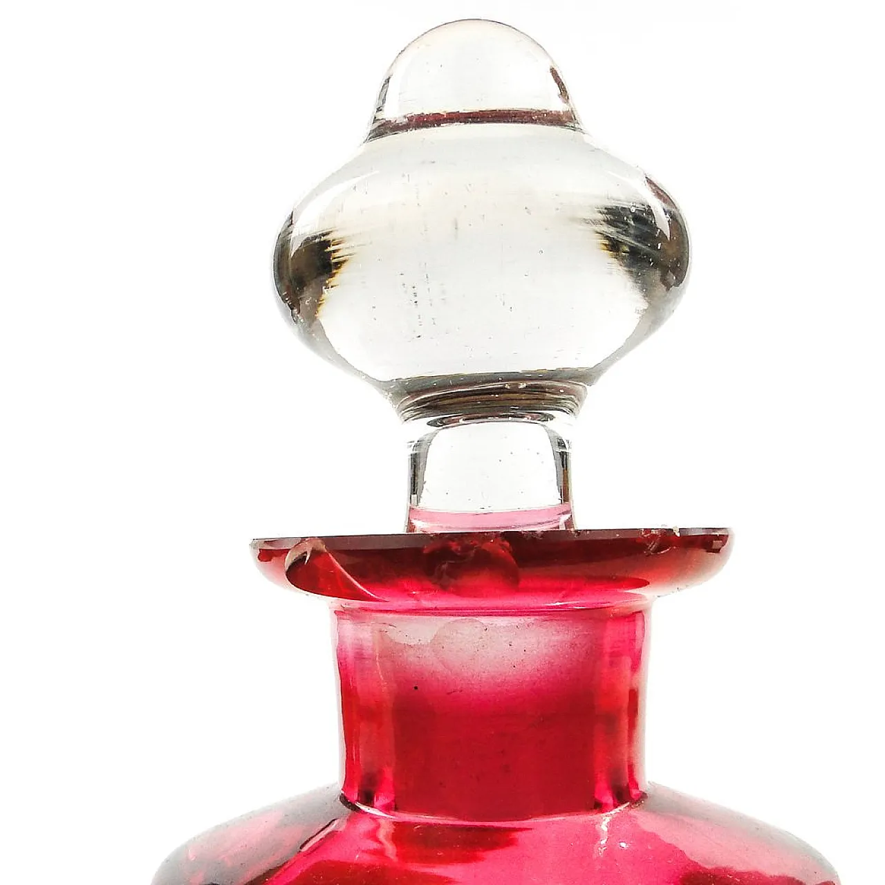 Glass perfume bottle, 20th century 6