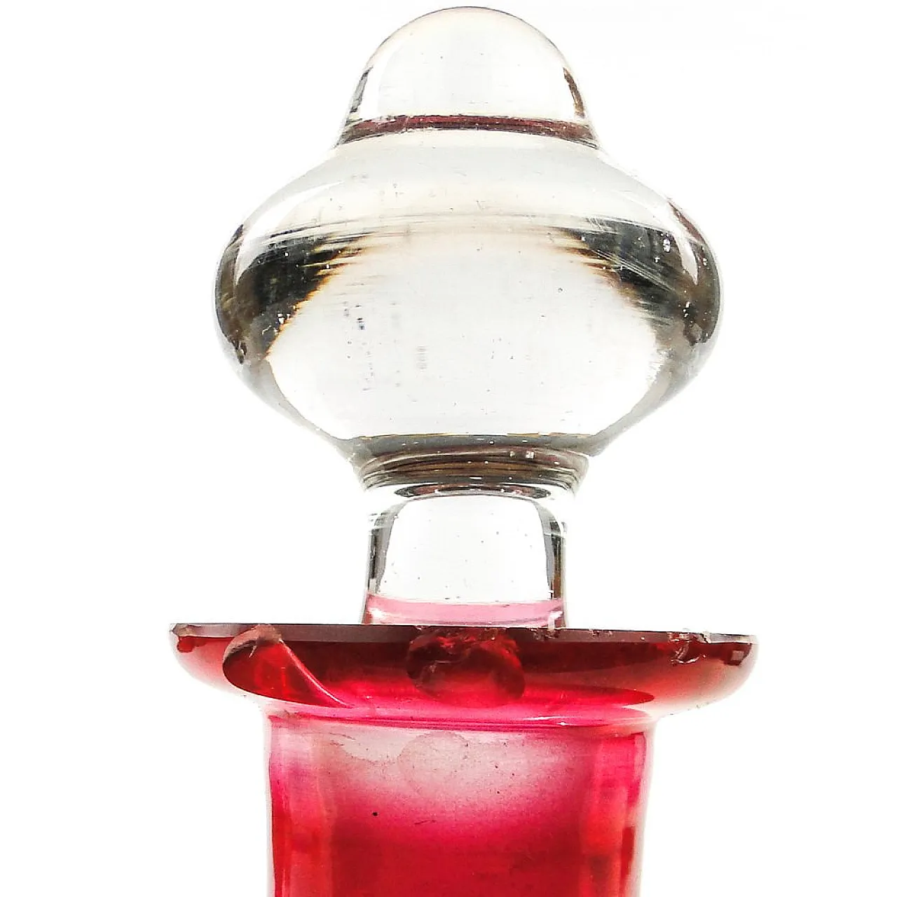 Glass perfume bottle, 20th century 8