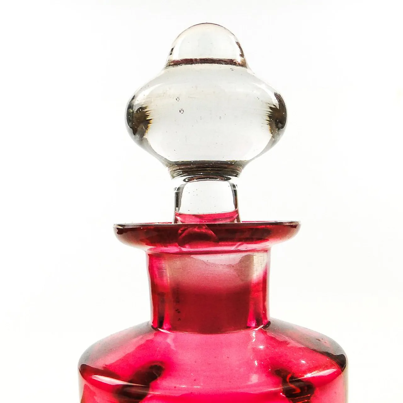 Glass perfume bottle, 20th century 9