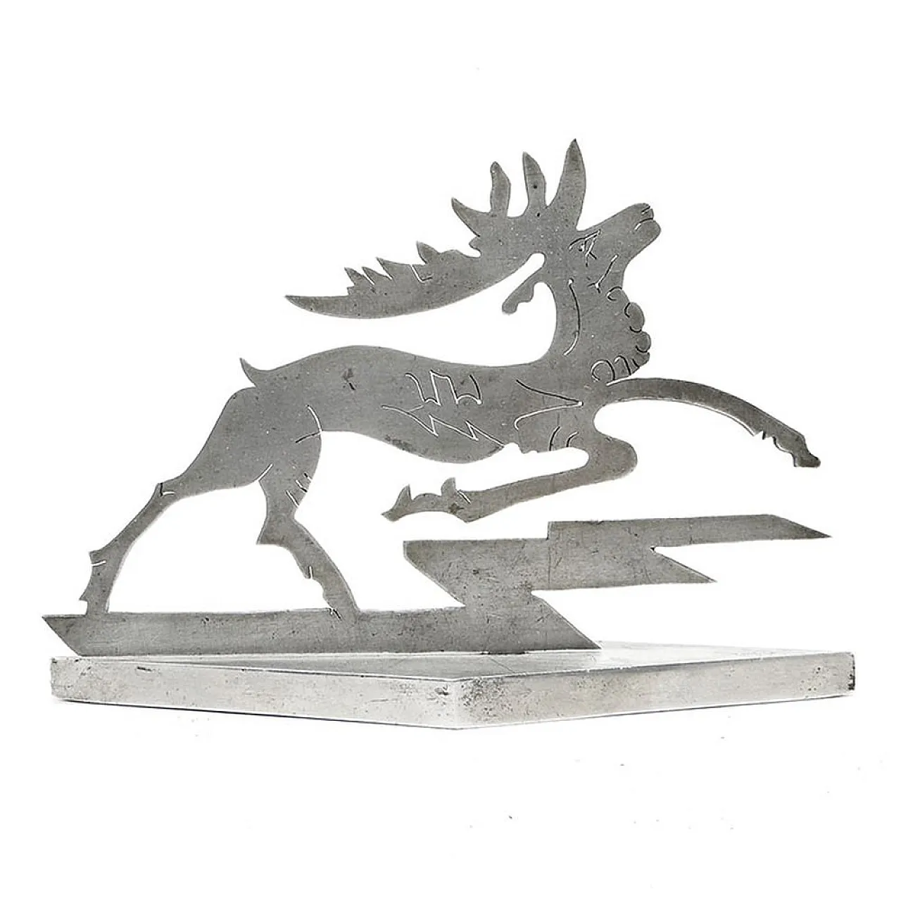 Fermacarte Art Déco di Hagenauer, Germania, anni '30 5