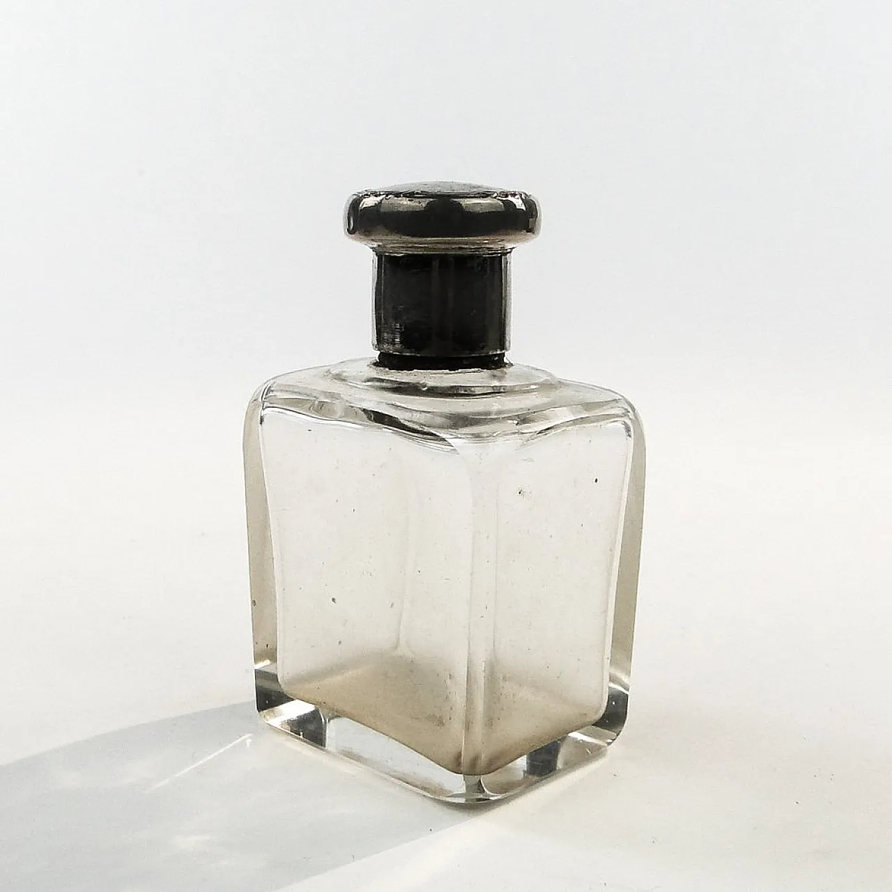 Fiaschetta in cristallo Art Déco, Francia, anni '30 3