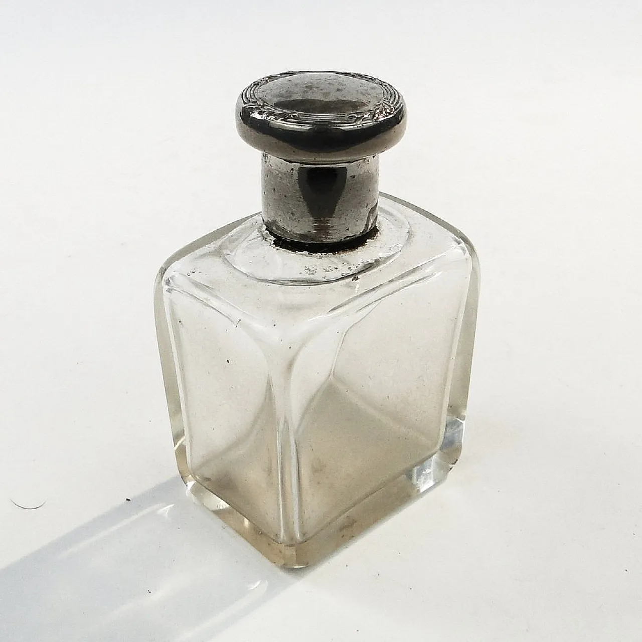 Fiaschetta in cristallo Art Déco, Francia, anni '30 7