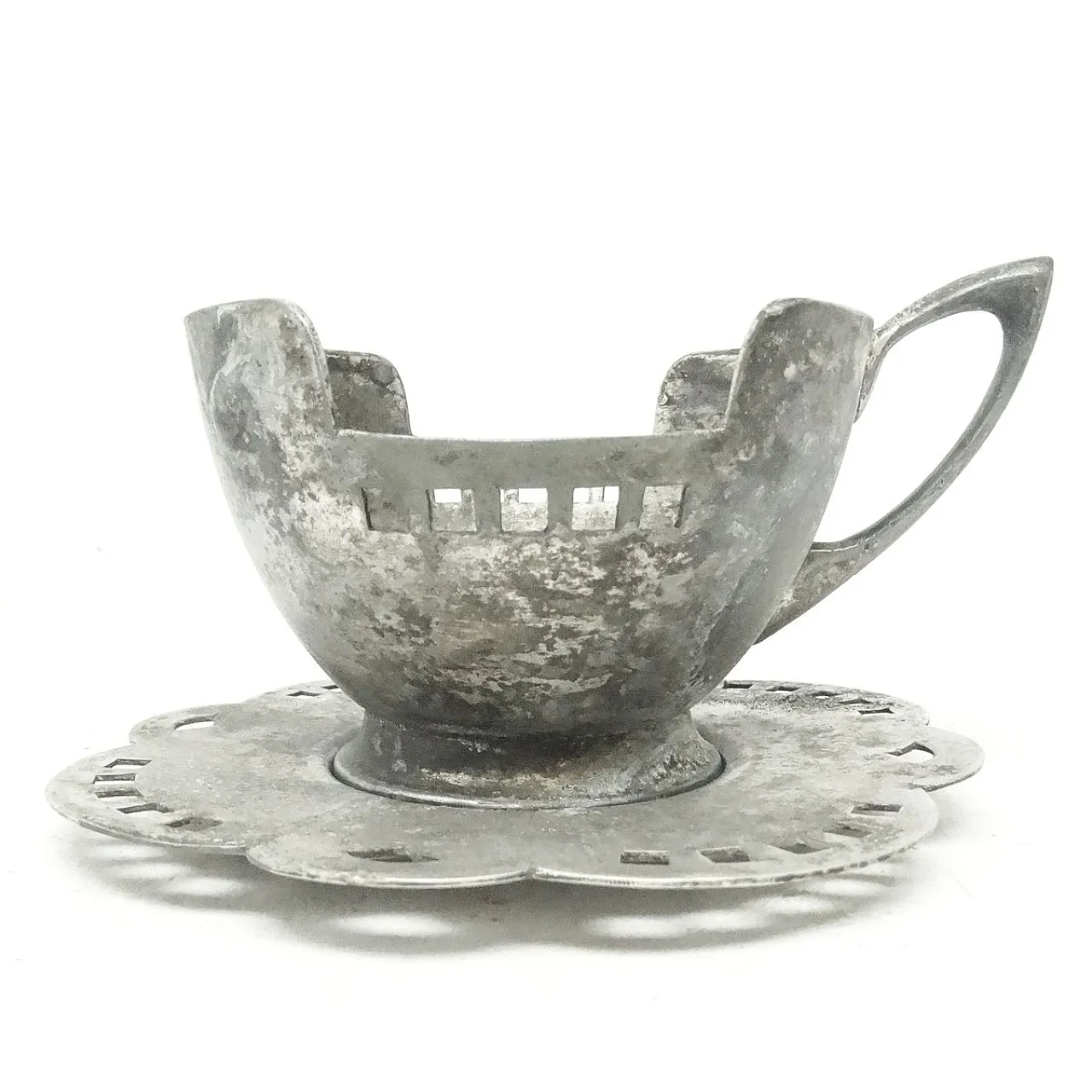 Art Nouveau tea basket from W&G, early 20th century 10