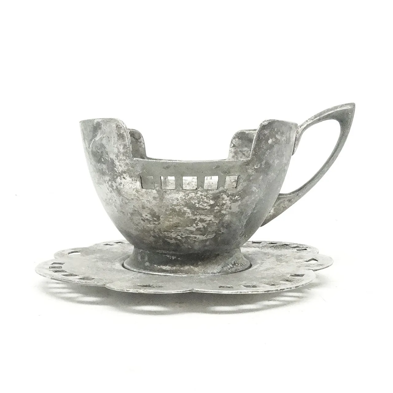Art Nouveau tea basket from W&G, early 20th century 11