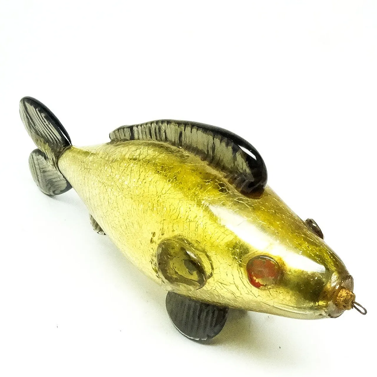 Statuetta di pesce in vetro, ex Cecoslovacchia, anni '60 11