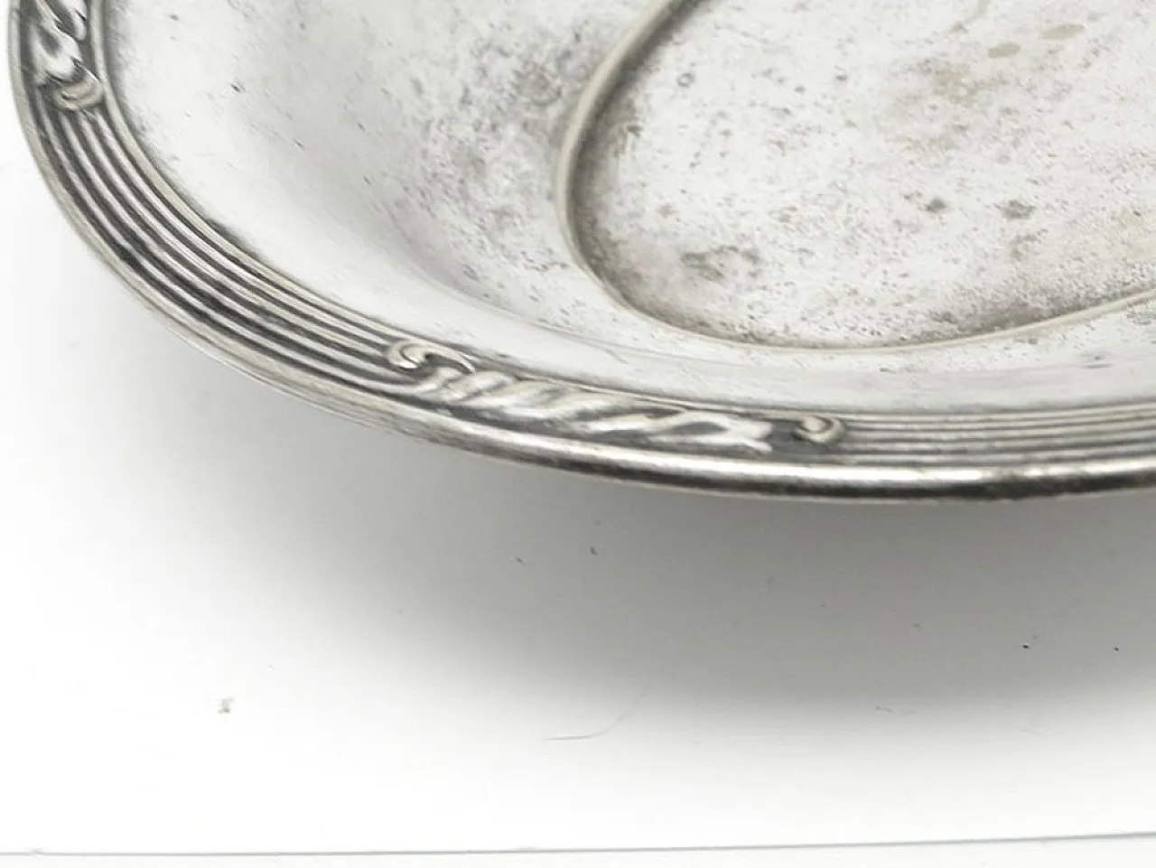 Oval silver-plated derving dish, 20th century 2