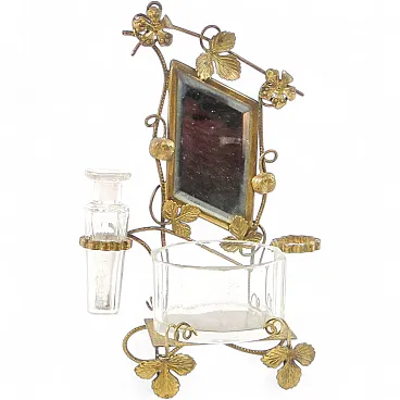 19th Century Biedermeier Figurative Dressing Table