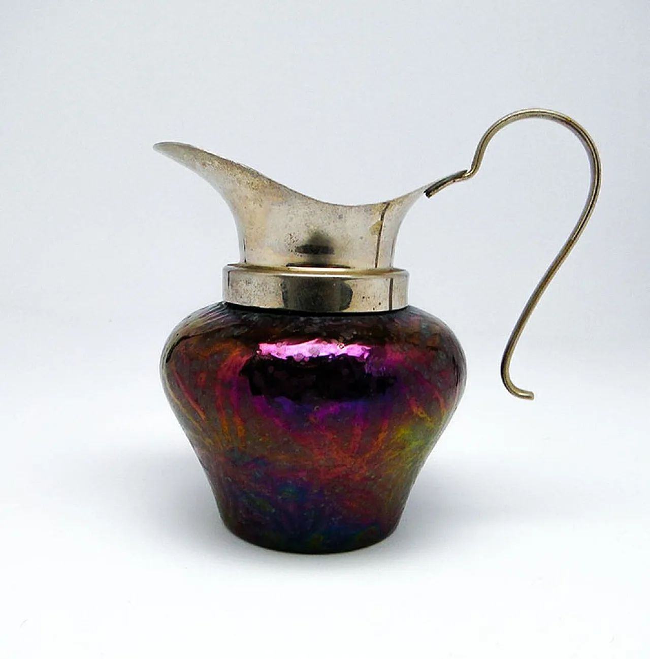 Brocca per il latte in stile Art Nouveau, ex Impero austro-ungarico, primi anni del 1900. 3