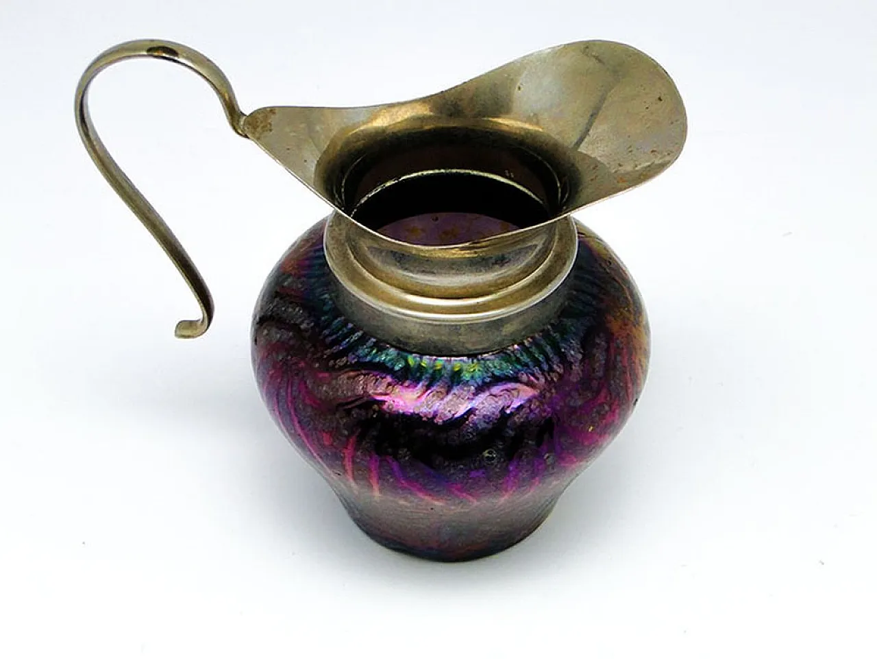 Brocca per il latte in stile Art Nouveau, ex Impero austro-ungarico, primi anni del 1900. 7