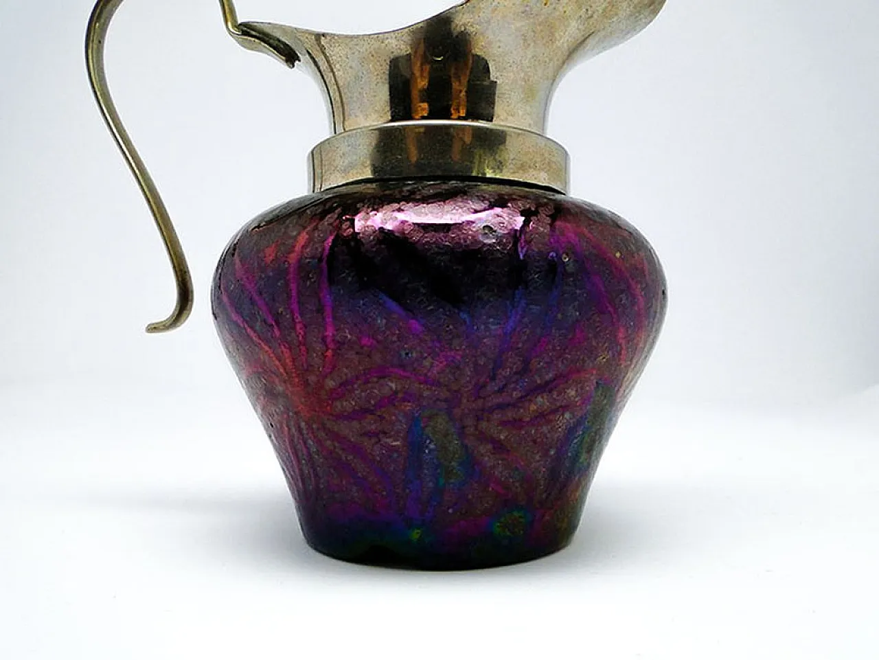 Brocca per il latte in stile Art Nouveau, ex Impero austro-ungarico, primi anni del 1900. 9