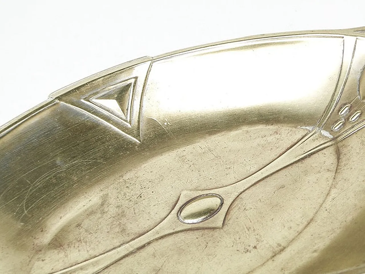 Art Nouveau Fruit Bowl on Stand from Fabryka Wolska, Poland, 1900s 6
