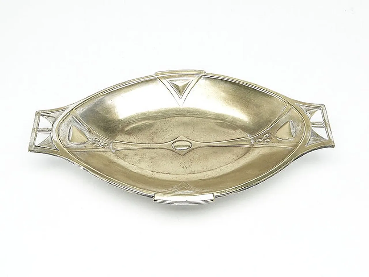 Art Nouveau Fruit Bowl on Stand from Fabryka Wolska, Poland, 1900s 12