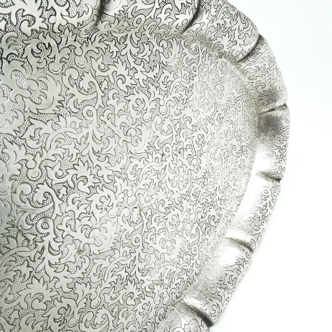 Art Nouveau Guilloched Tray from Sandrik, Austro-Hungarian Empire, 190 2