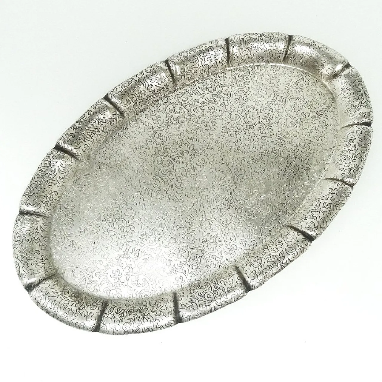 Art Nouveau Guilloched Tray from Sandrik, Austro-Hungarian Empire, 190 3
