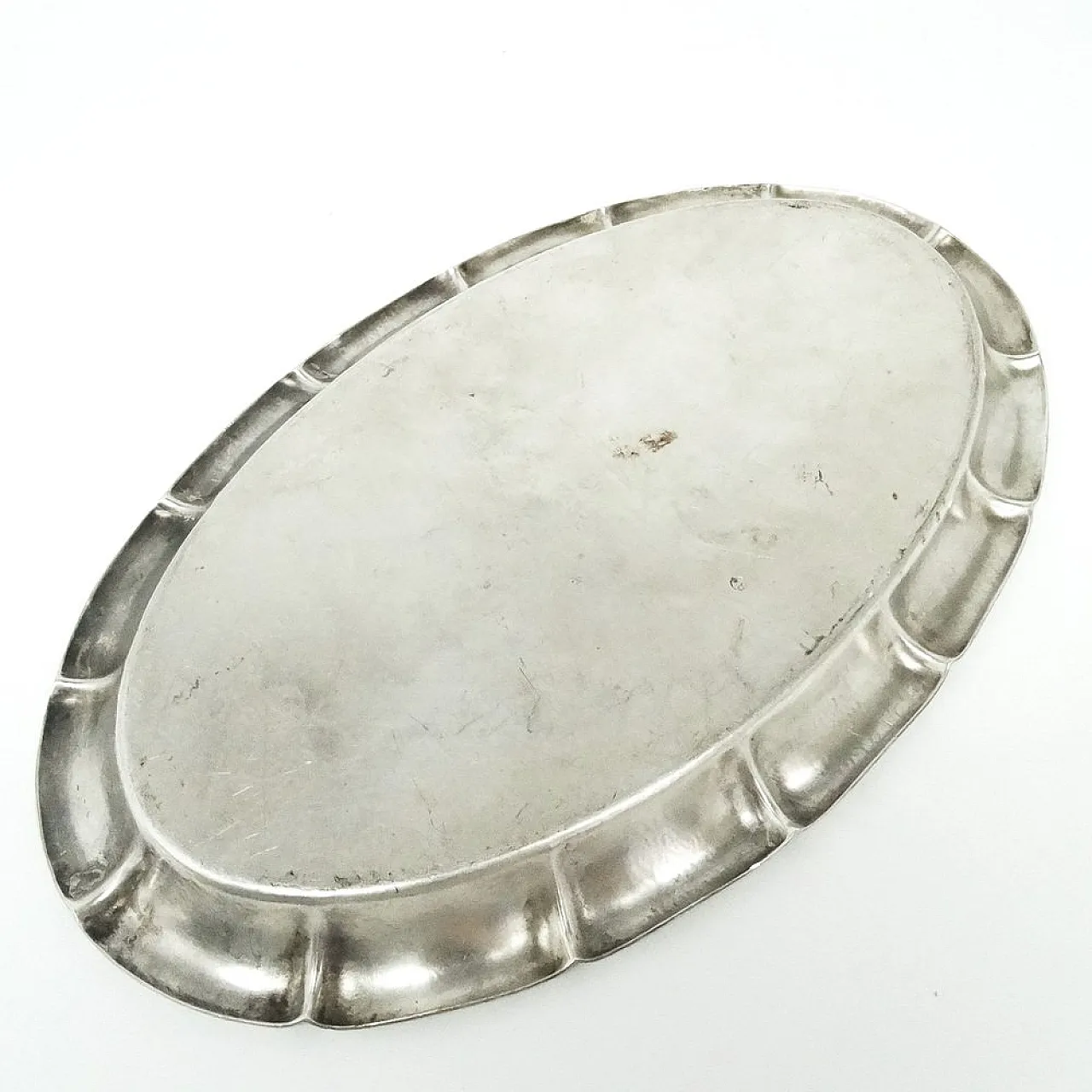 Art Nouveau Guilloched Tray from Sandrik, Austro-Hungarian Empire, 190 5