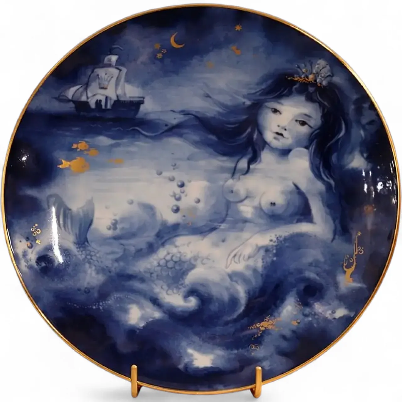 Piatto Decorativo Meissen “Kleine Seejungfrau”, 90s 4