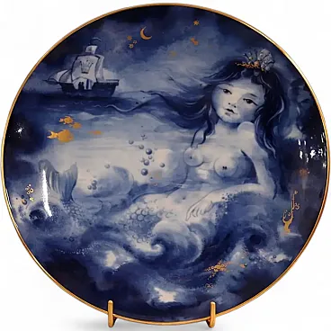 Piatto Decorativo Meissen “Kleine Seejungfrau”, 90s