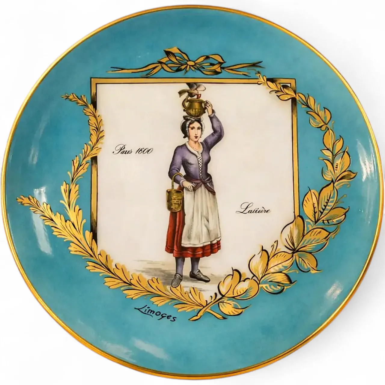 Historical Decorative Plate In Limoges, 50s 6