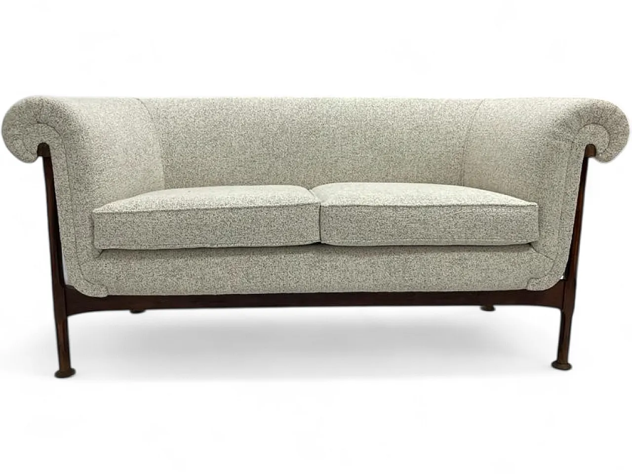 Two-seater sofa palissan structure, 1960s 8