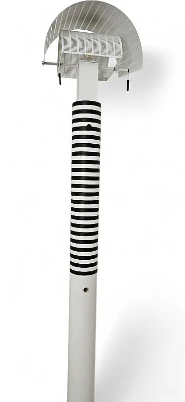Striped Postmodern Floor Lamp, 90s