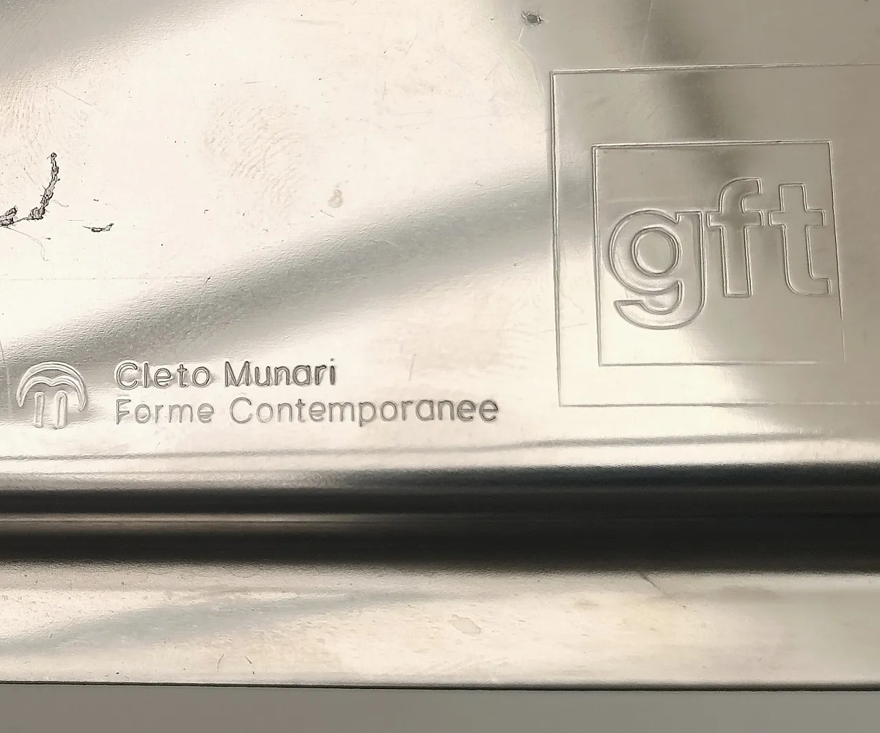 Vassoio di Vittorio Gregotti per Cleto Munari, anni '80 1